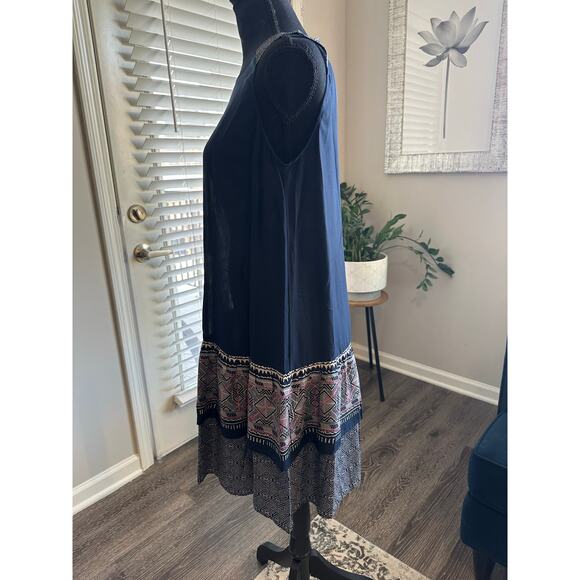 Loft Outlet NWT Navy Sleeveless Shift Dress Sz. Small - Picture 6 of 7